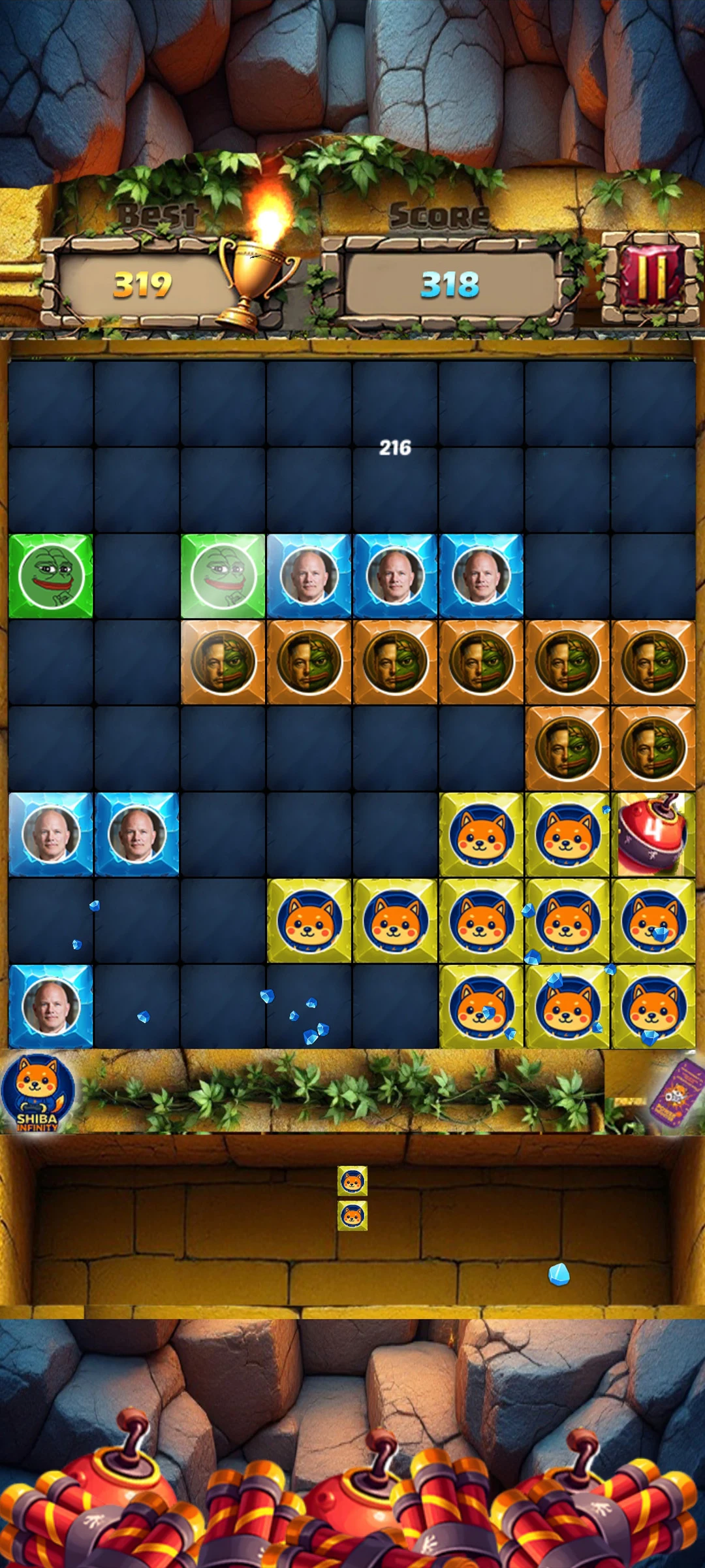 Shiba Infinity Crypto Blocks screenshot